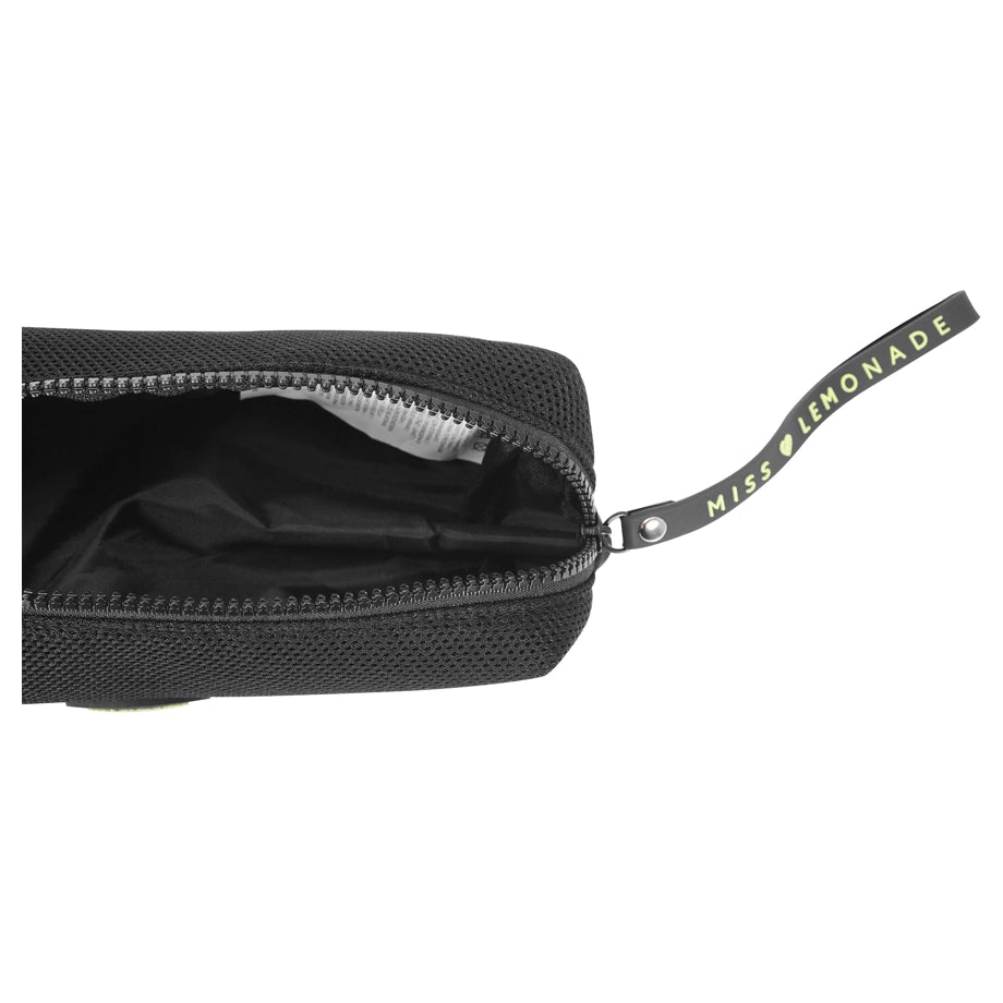 Marshmallow Pencil Case Emo (Black)