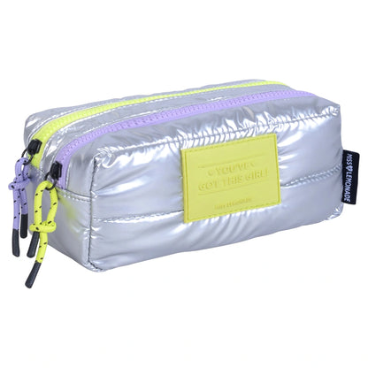 Marshmallow Pencil Case Glaze (Silver)