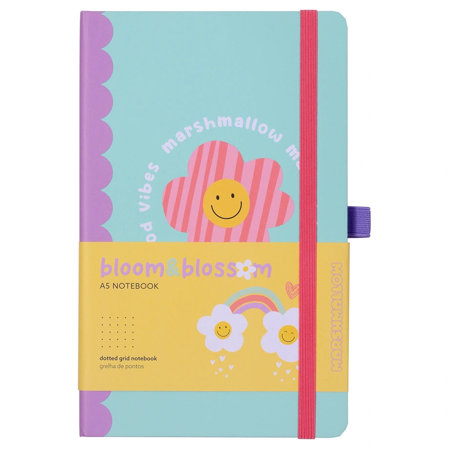 Marshmallow Notebook A5 Bloom & Blossom