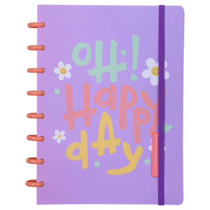 Marshmallow Notebook A5 Bloom & Blossom (Purple)