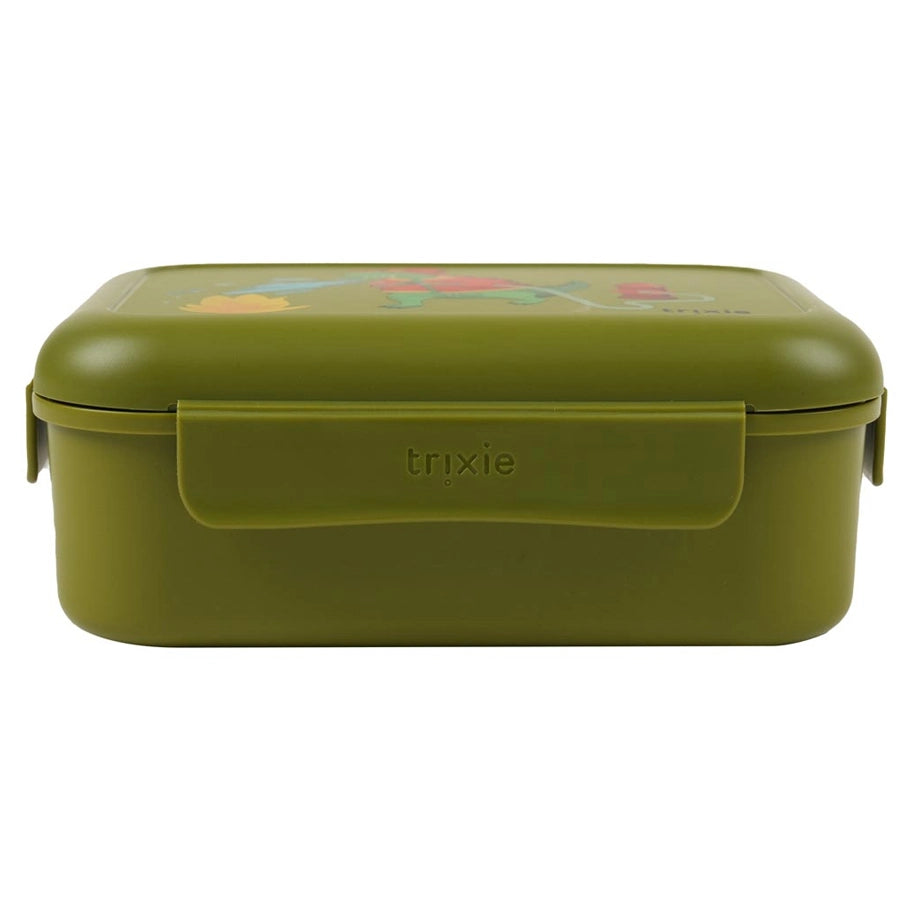 Trixie Lunch Box with Clips (Fireman Mr. Dino)