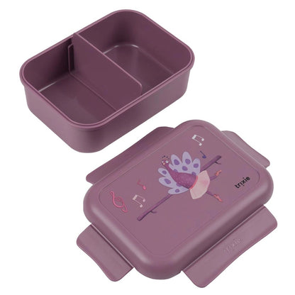 Trixie Lunch Box with Clips (Ballerina Mrs. Peacock)