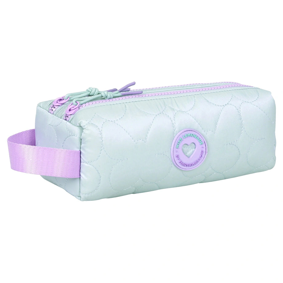 Marshmallow Pencil Case Holo Puff (Mint)