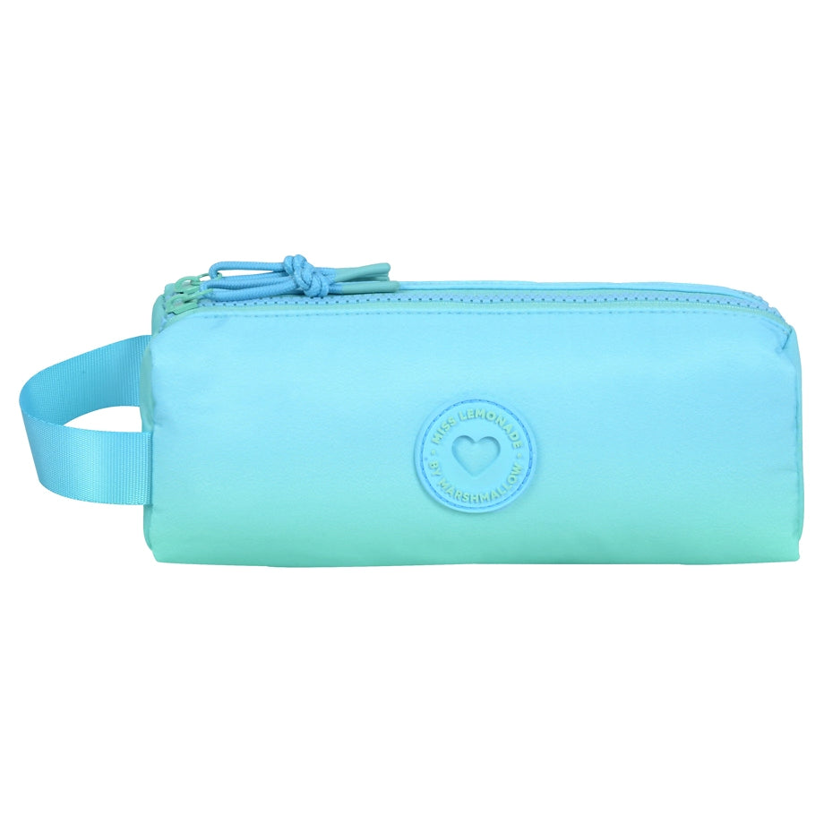 Marshmallow Pencil Case Minty Sky