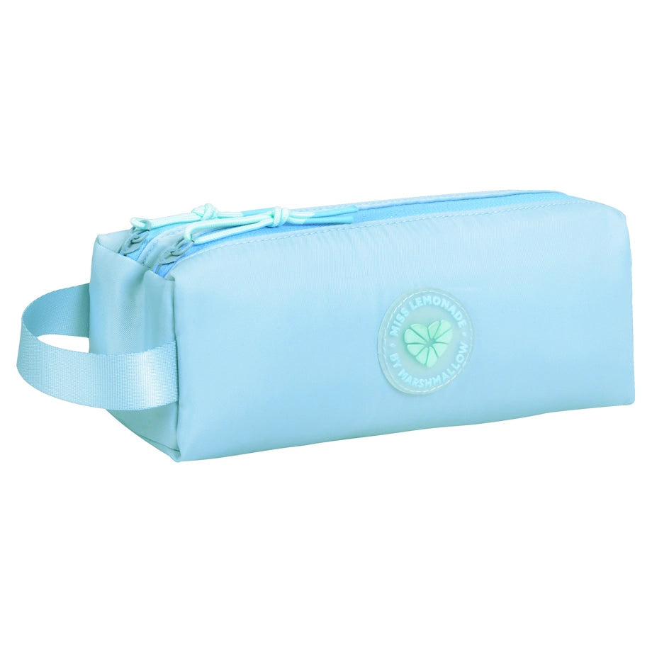 Marshmallow Pencil Case Shiney Heart