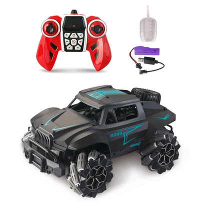 Ssquare 2.4G R/C Spray Stunt Car With Light 1:12 Including Usb Recharge 3.7V Li-Ion Battery Controller