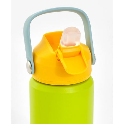 Bonfino Lunch Box with Bottle and Lunch Bag 3pcs (Yellow and Green)