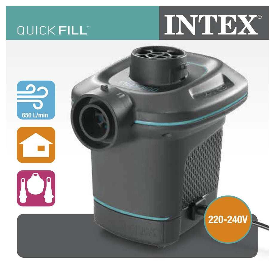 Intex Quick Fill AC Electric Pump 220 240 Volt