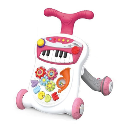 Oobidoo 2-in-1 Piano Baby Walker with Activity Panel