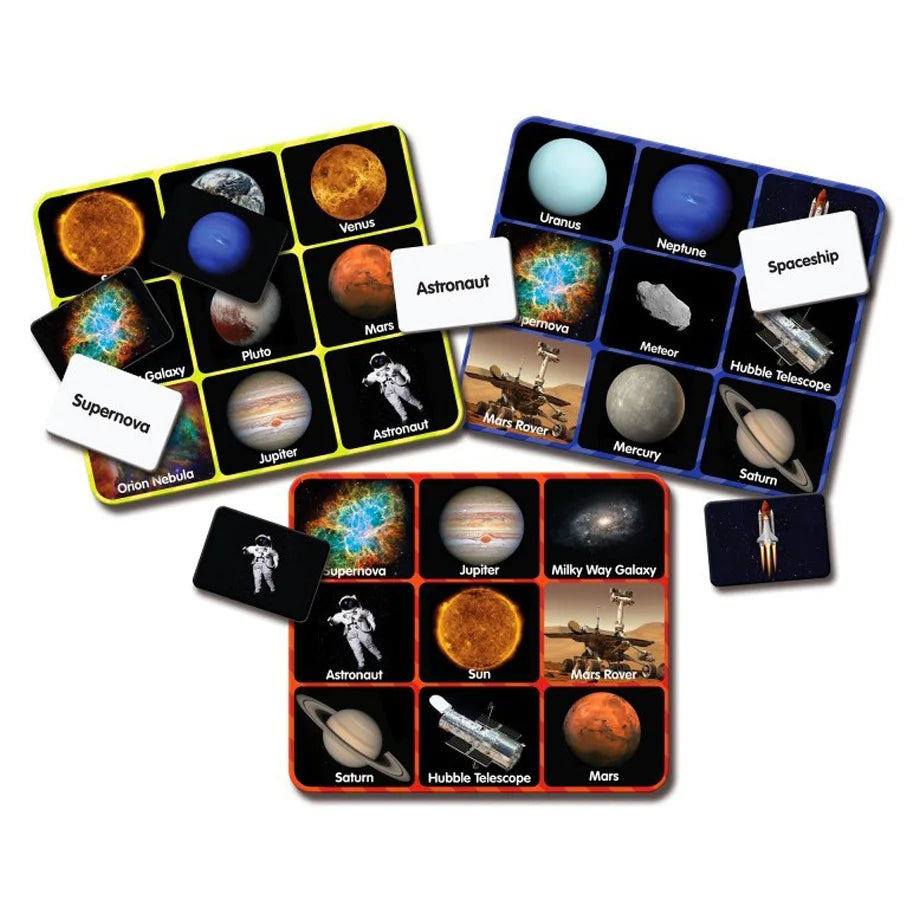 The Learning Journey Match It! Bingo - Space