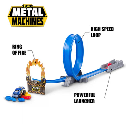 Zuru Metal Machines Playset Series 1 Roadrampage (12 Pcs, Bulk, Standard Color)