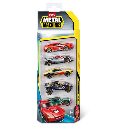 Zuru Metal Machines Cars Series 2 Multi Pack (5 Pk, 12 Pcs, Bulk, Standard Color Assortment)