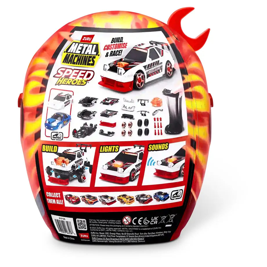 Zuru Metal Machines Speed Hero Helmet Playset Series 1 (Bulk)
