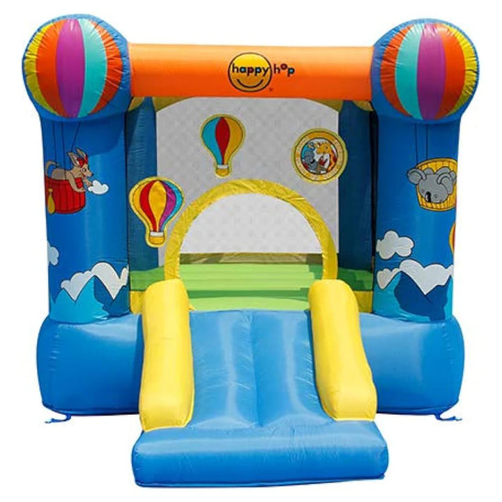 Happy Hop Hot Air Balloon Slide & Hoop Bouncer
