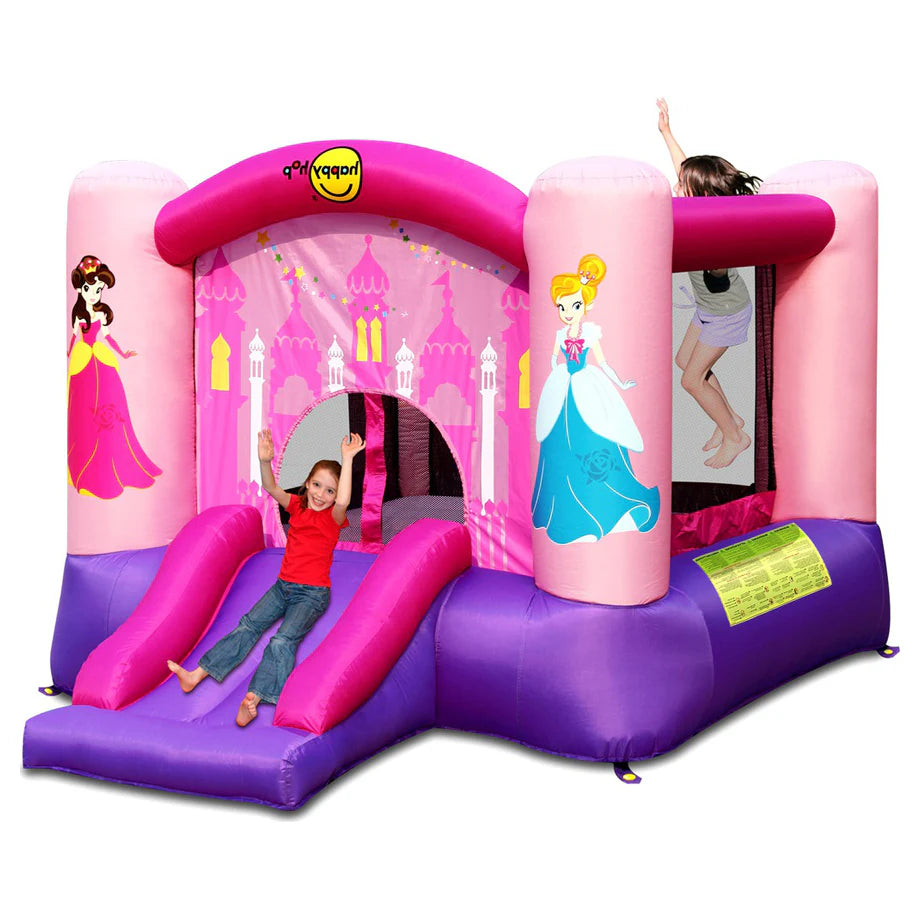 Happy Hop Princess Slide & Hoop Bouncer