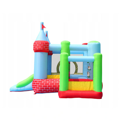 Happy Hop Castle Bouncer with Farmyard Ball Pit