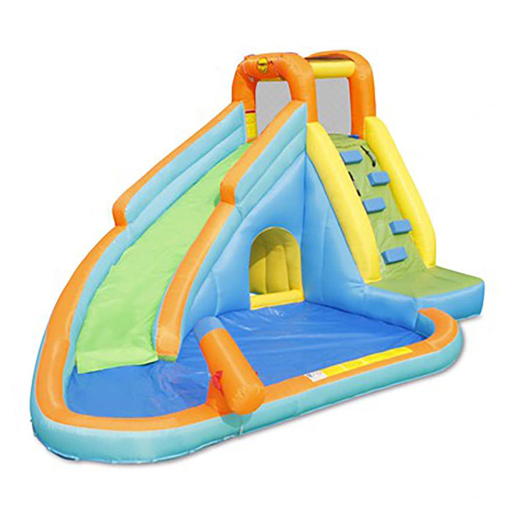 Happy Hop Water Slide with Pool & Cannon