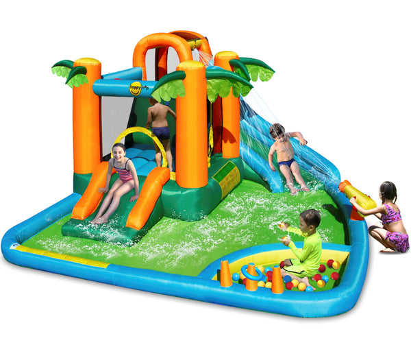 Happy Hop Oasis 7-in-1 Inflatable Play Center