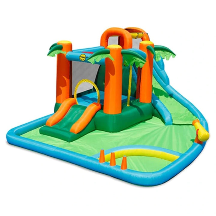 Happy Hop Oasis 7-in-1 Inflatable Play Center