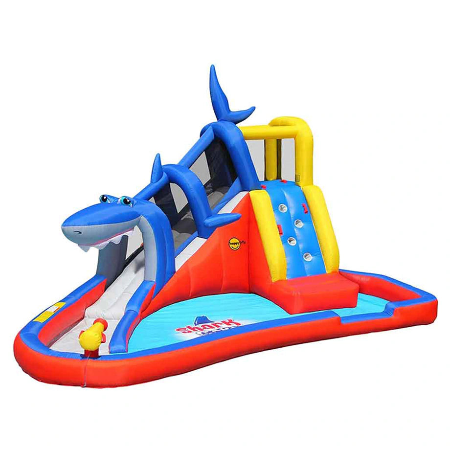 Happy Hop Shark Cave Adventure Bouncer