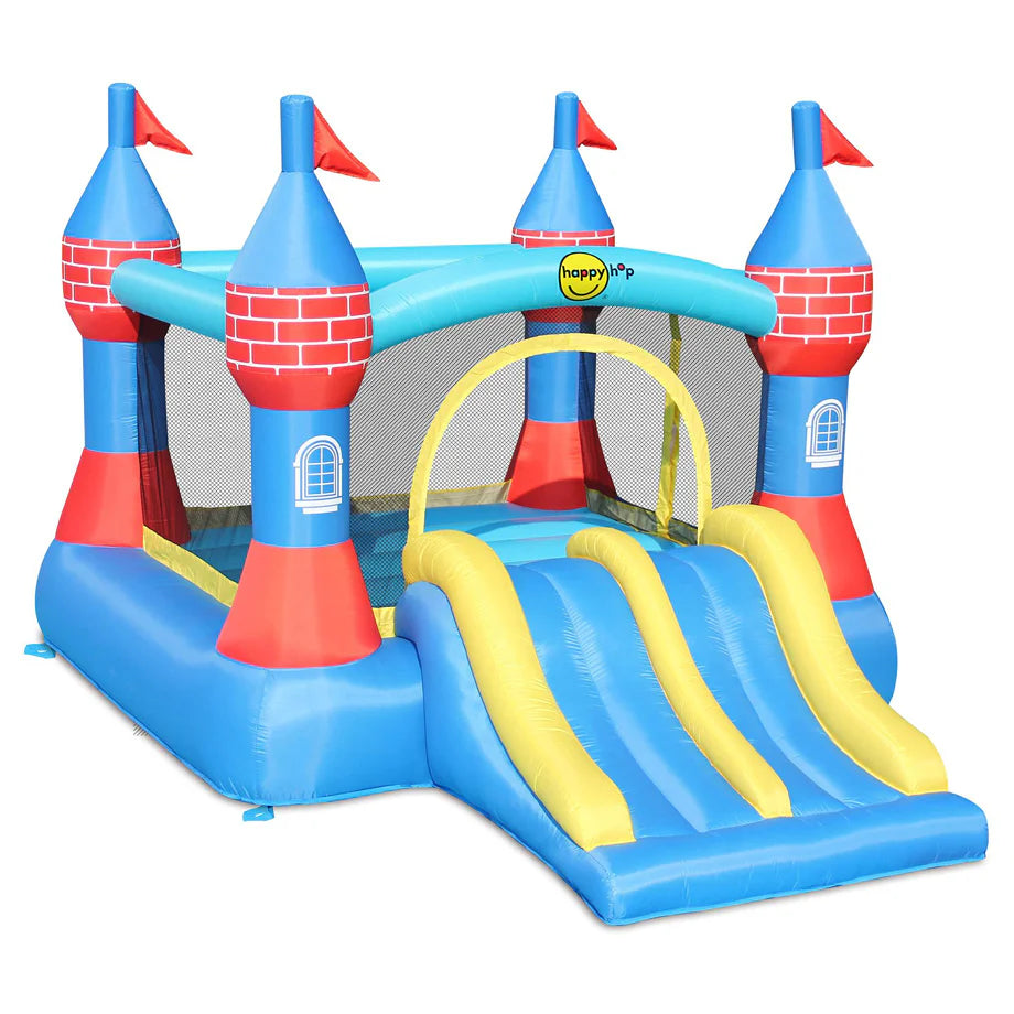 Happy Hop Castle Bouncer with Double Slide