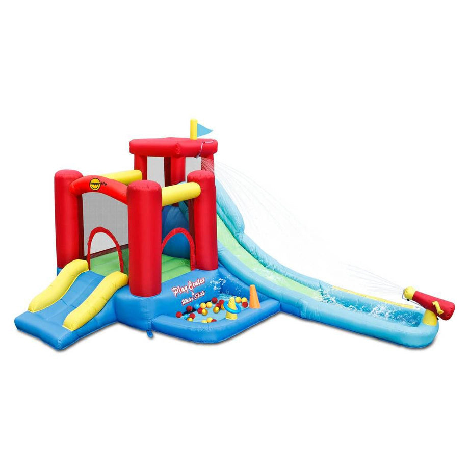 Happy Hop Play Center with Water Slide Happy Hop Play Center with Water Slide