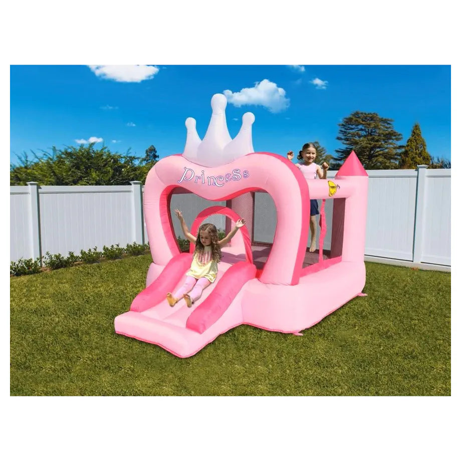 Happy Hop Princess Castle Bouncer with Slide Happy Hop Princess Castle Bouncer with Slide
