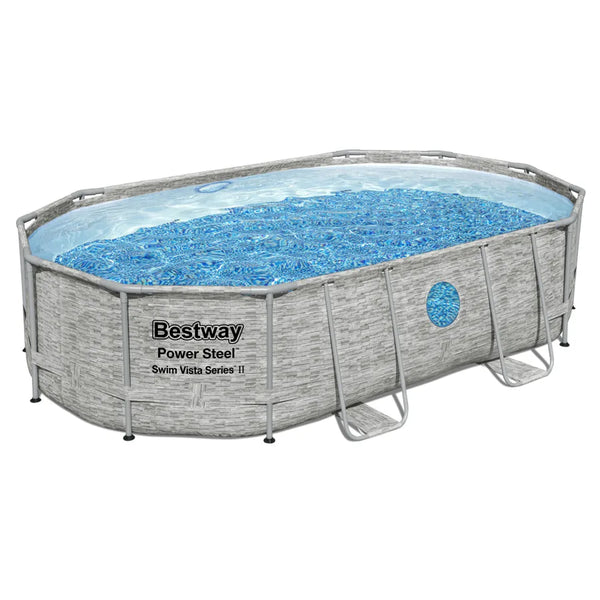 Bestway Oval Pool Set (16' x 10' x 42"/4.88m x 3.05m x 1.07m)