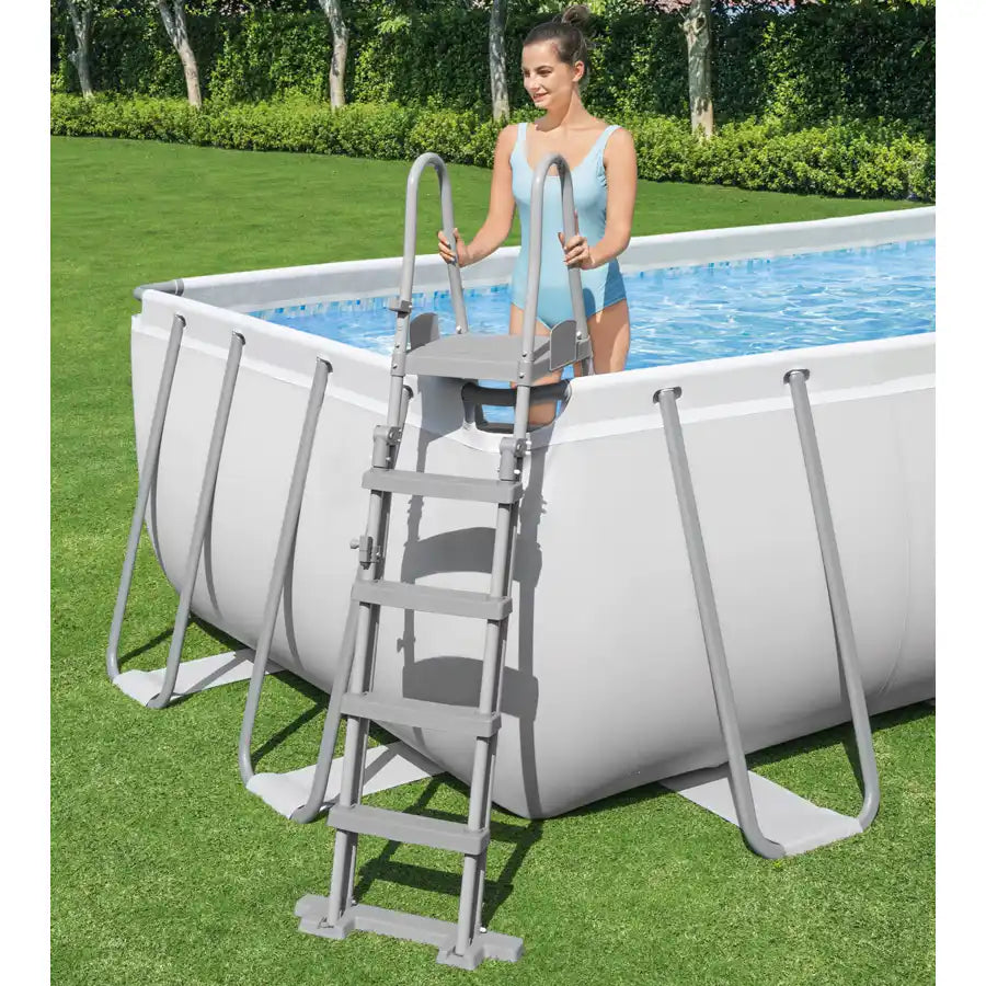 Bestway Rectangular Pool Set (21' x 9' x 52 Bestway Rectangular Pool Set (21' x 9' x 52