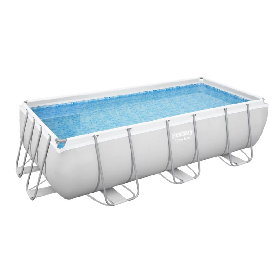 Bestway Rectangular Pool Set (21' x 9' x 52 Bestway Rectangular Pool Set (21' x 9' x 52