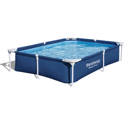 Bestway Steel Pro Pool (7'3" x 59" x 17"/2.21m x 1.50m x 43cm)