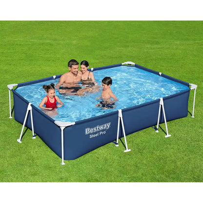 Bestway Steel Pro Pool Set( 9'10" x 6'7" x 26"/3.00m x 2.01m x 66cm)