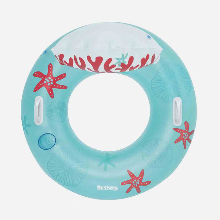 Bestway Coral Bliss Swim Tube (42" x 44.5"/1.07m x 1.13m)