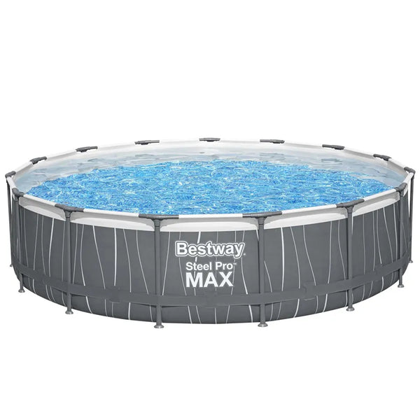 Bestway Steel Pro Max Led Round Pool Set (15' x 42"/4.57m x 1.07m)
