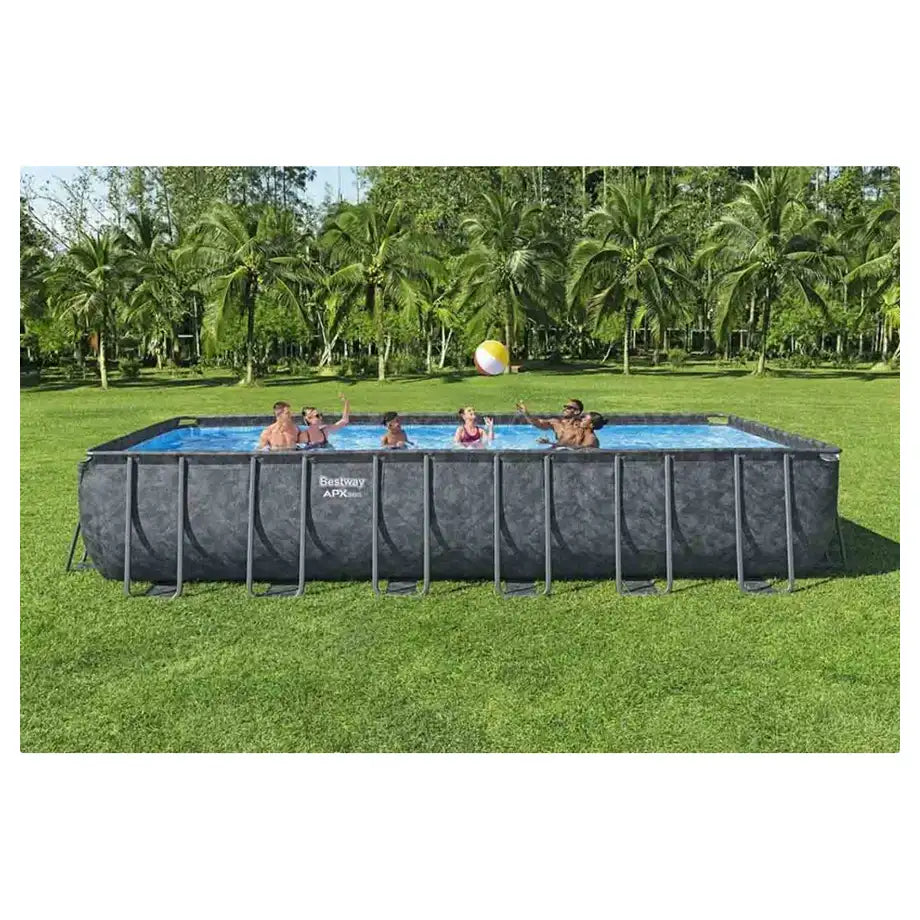 Bestway Rectangular Pool Set (7.32 m x 3.66 m x 1.32 m)