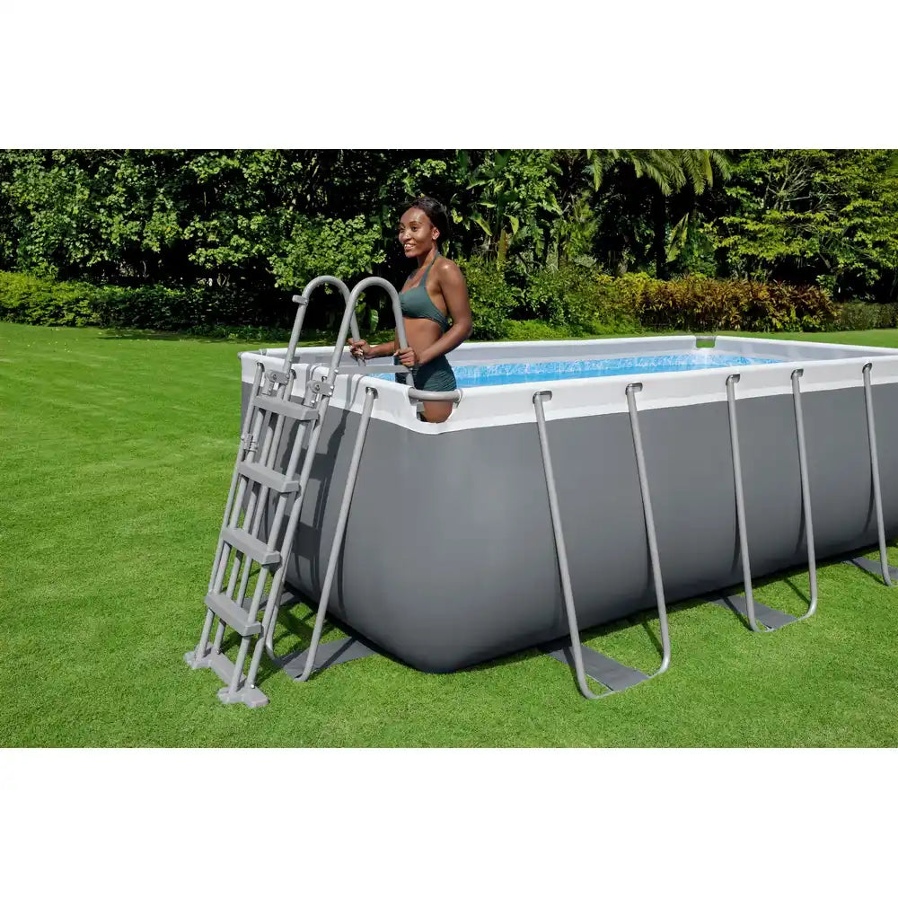 Bestway Power Steel Rectangular Pool Set (13'6 Bestway Power Steel Rectangular Pool Set (13'6