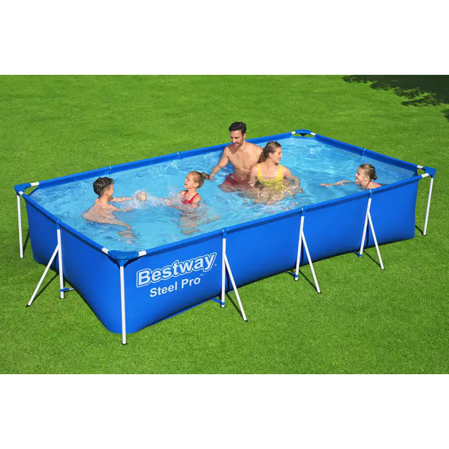 Bestway Steel Pro Pool (13'1" x 6'11" x 32"/4.00m x 2.11m x 81cm)