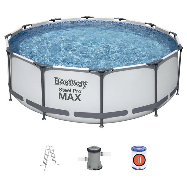Bestway Steel Pro Max Pool Set (12' x 39.5"/3.66m x 1.00m)