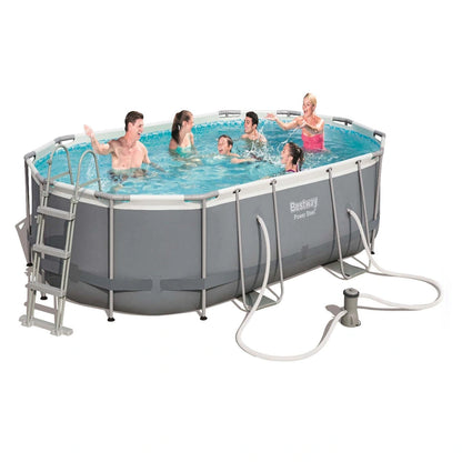 Bestway Power Steel Oval Pool Set (4.88 m x 3.05 m x 1.07 m)