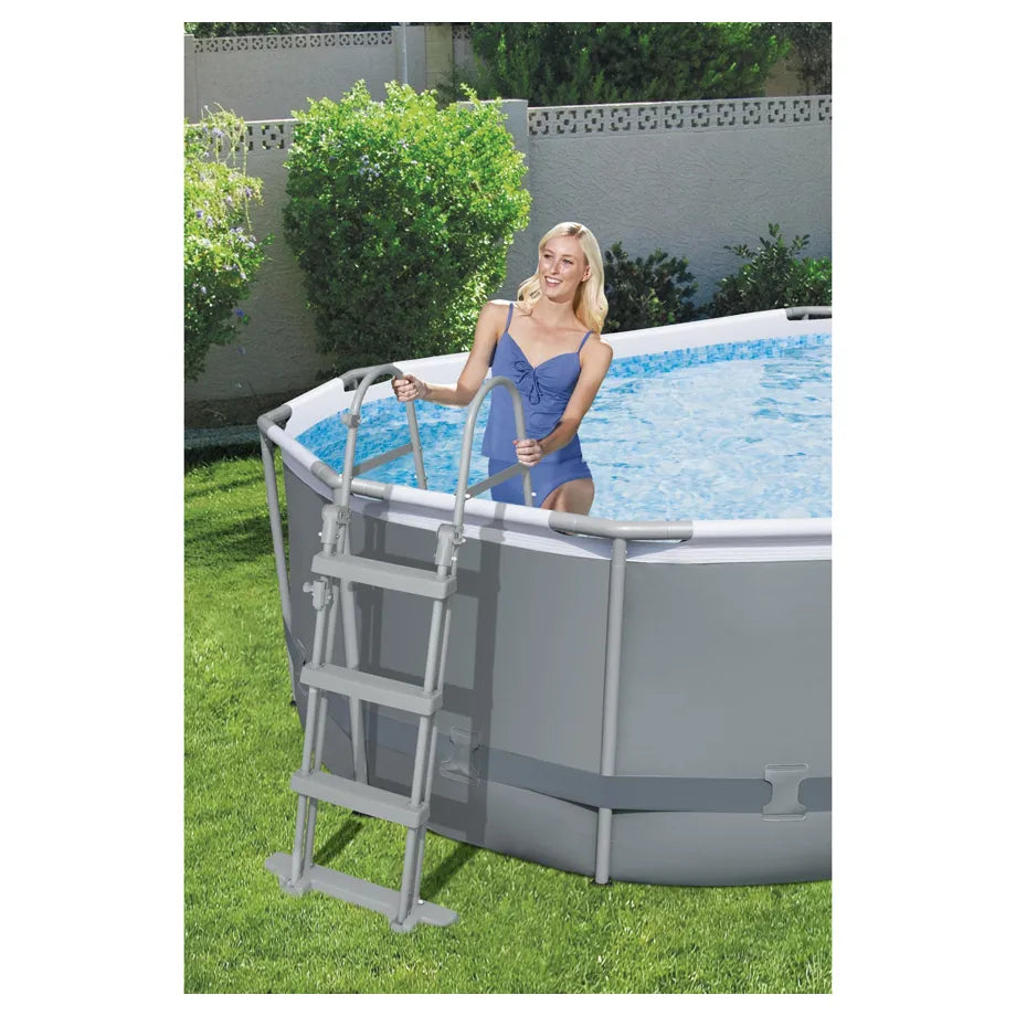 Bestway Power Steel Oval Pool Set (4.88 m x 3.05 m x 1.07 m)