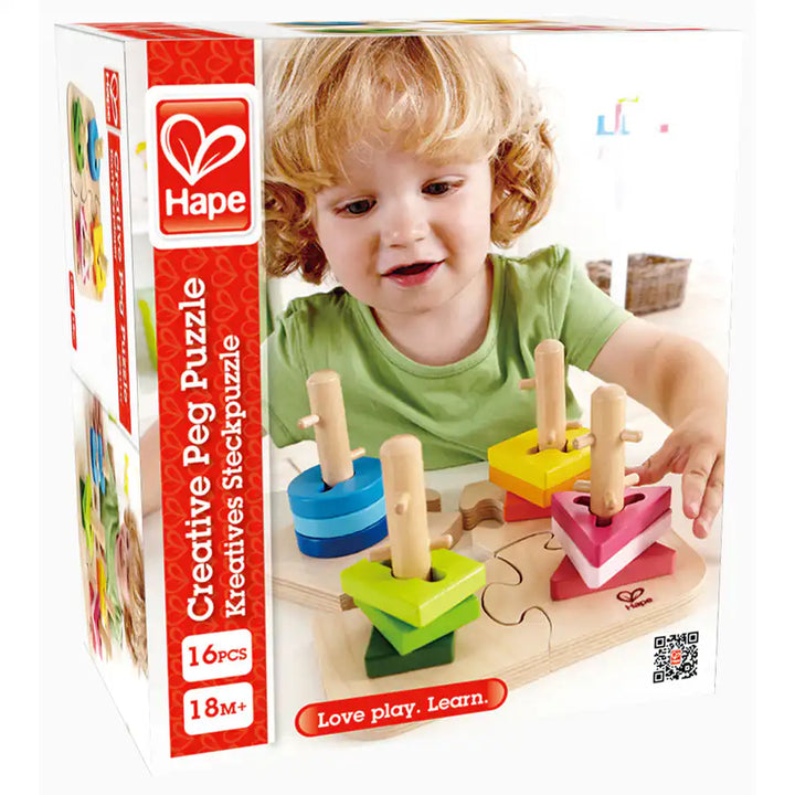 Hape Creative Peg Puzzle