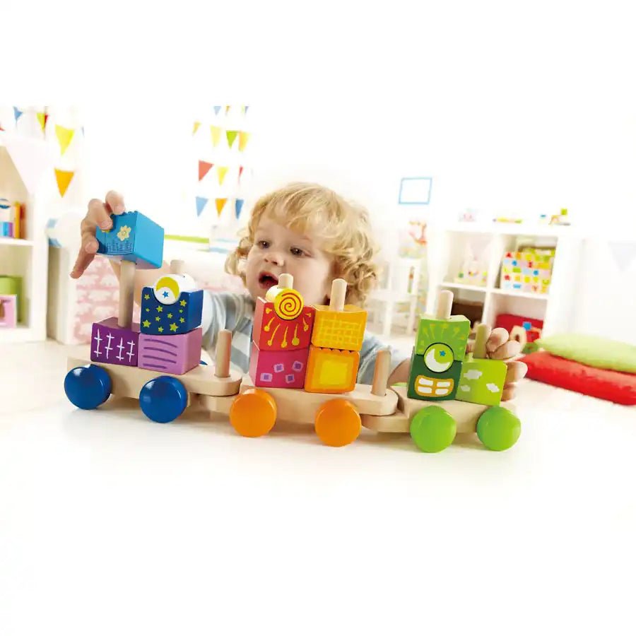 Hape Fantasia Blocks Train