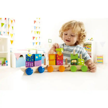 Hape Fantasia Blocks Train