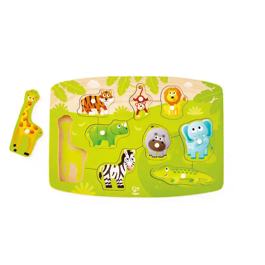 Hape Jungle Peg Puzzle Hape Jungle Peg Puzzle