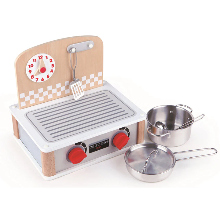 Hape 2 In 1 Kitchen & Grill Set