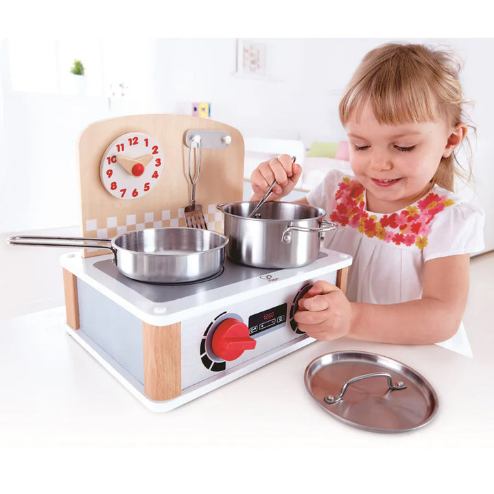 Hape 2 In 1 Kitchen & Grill Set