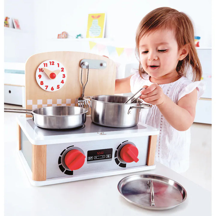 Hape 2 In 1 Kitchen & Grill Set