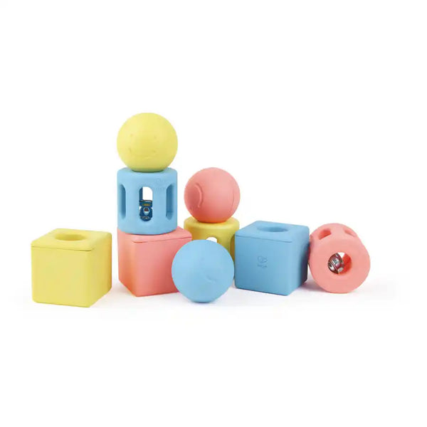 Hape Geometric Rattle Trio (Pack of 9)