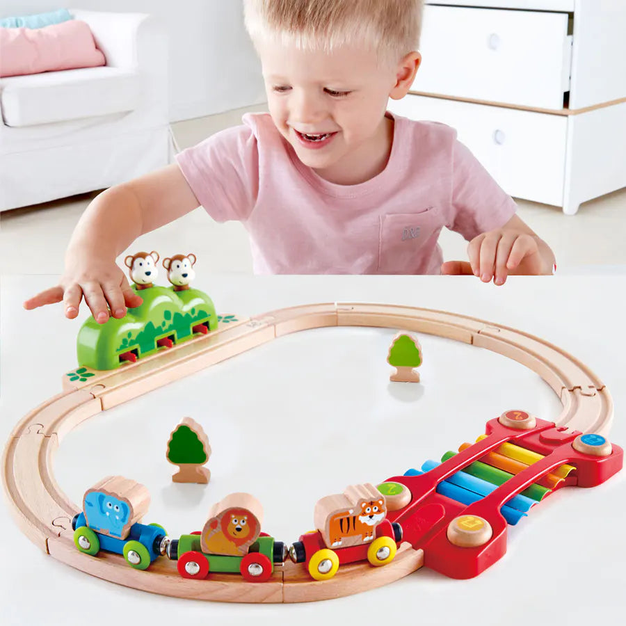 Hape Music And Monkey Railway
