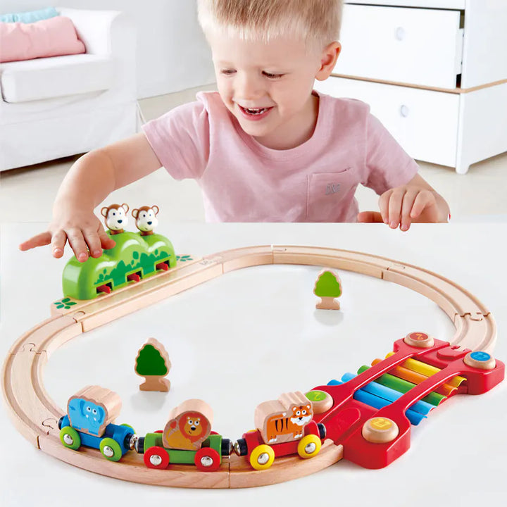 Hape Music And Monkey Railway